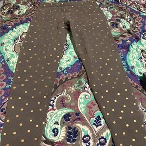 Girls fleece lined leggings